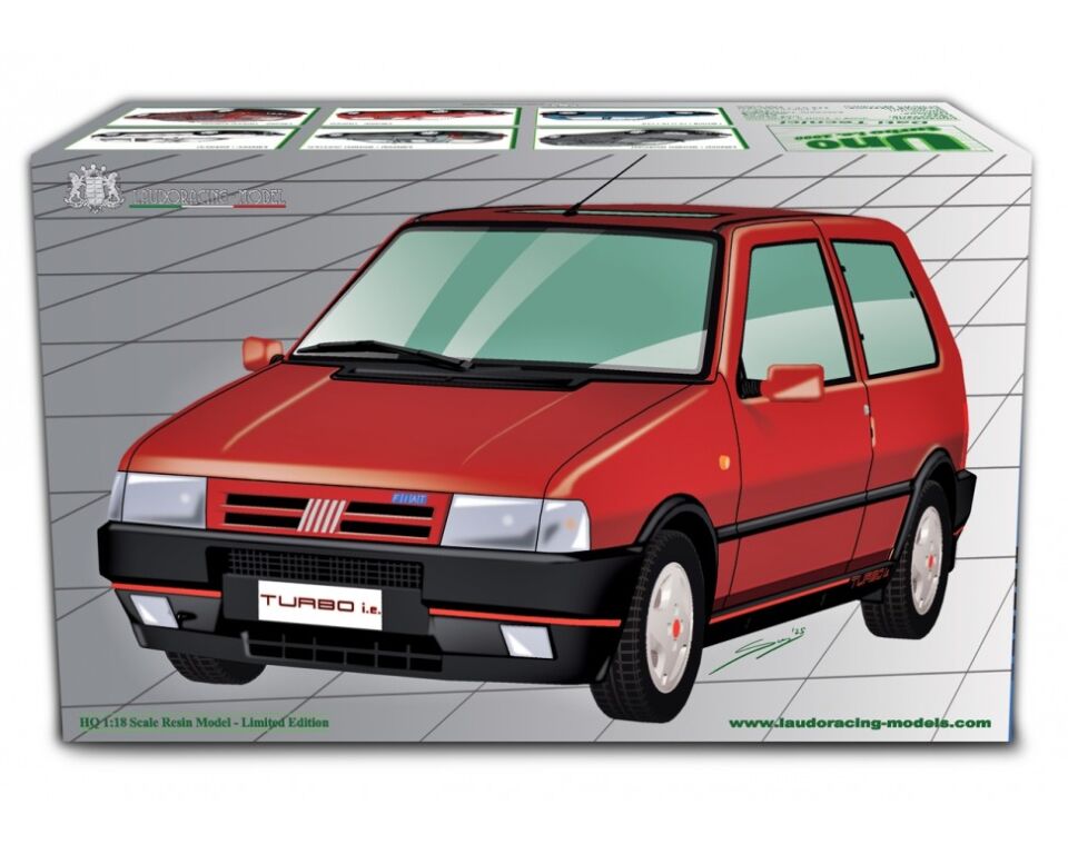 LAUDORACING 1:18 Fiat Uno Turbo i.e. 1.4 1990