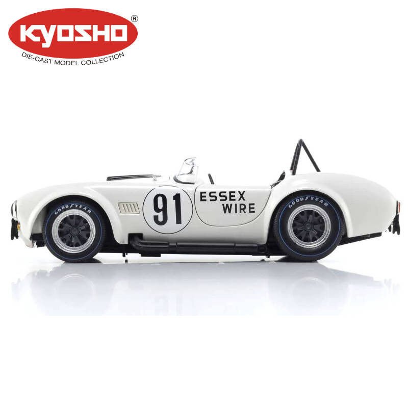 KYOSHO DIE CAST 1:18 SHELBY COBRA 427 S/C ESSEX WIRE BRIDGEHAMPTON 1965