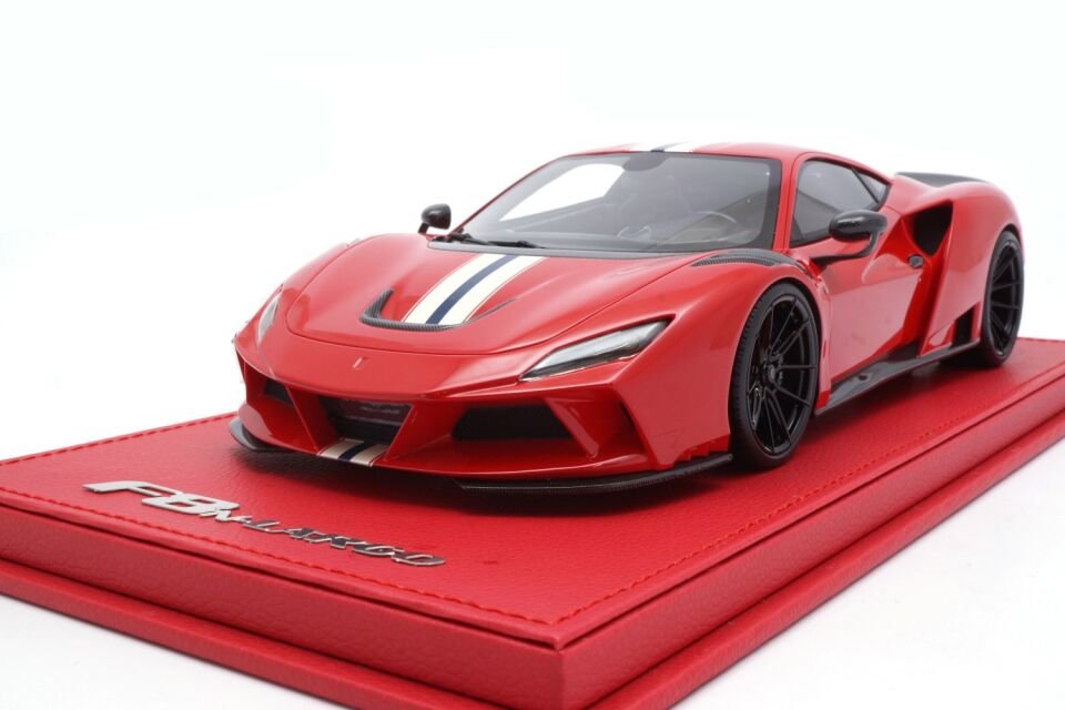 NOVITEC FERRARI F8 N-LARGO RED 1:18