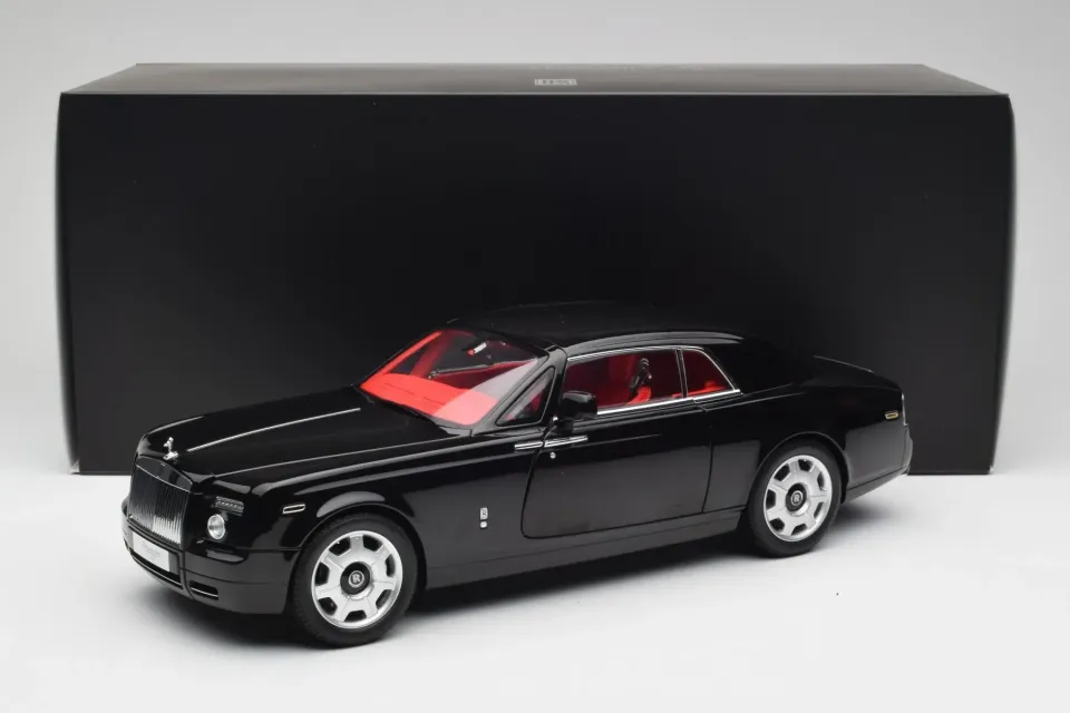 KYOSHO Rolls-Royce Phantom Coupe Diamond Black 1/18