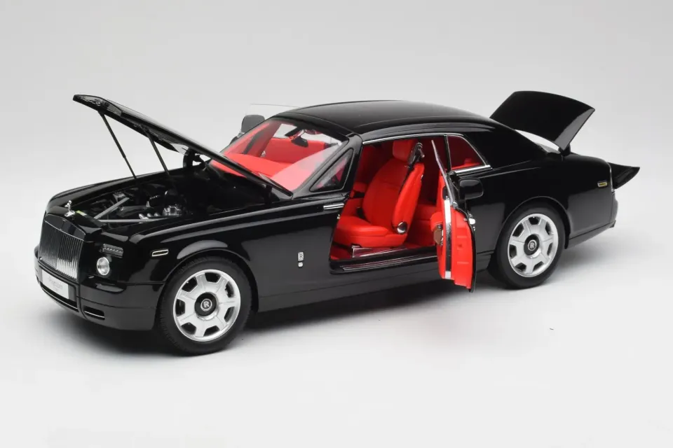 KYOSHO Rolls-Royce Phantom Coupe Diamond Black 1/18