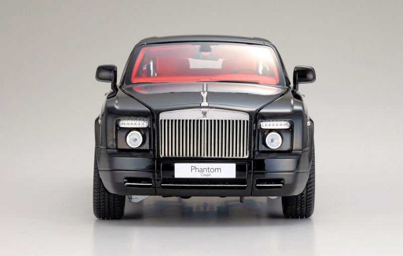 KYOSHO Rolls-Royce Phantom Coupe Diamond Black 1/18