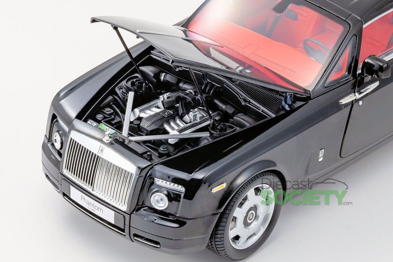 KYOSHO Rolls-Royce Phantom Coupe Diamond Black 1/18