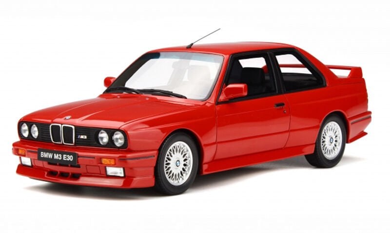 OTTO 1:18 BMW E30 M3 (Red) Resin