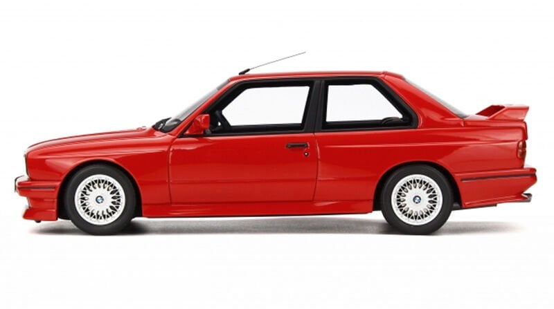 OTTO 1:18 BMW E30 M3 (Red) Resin