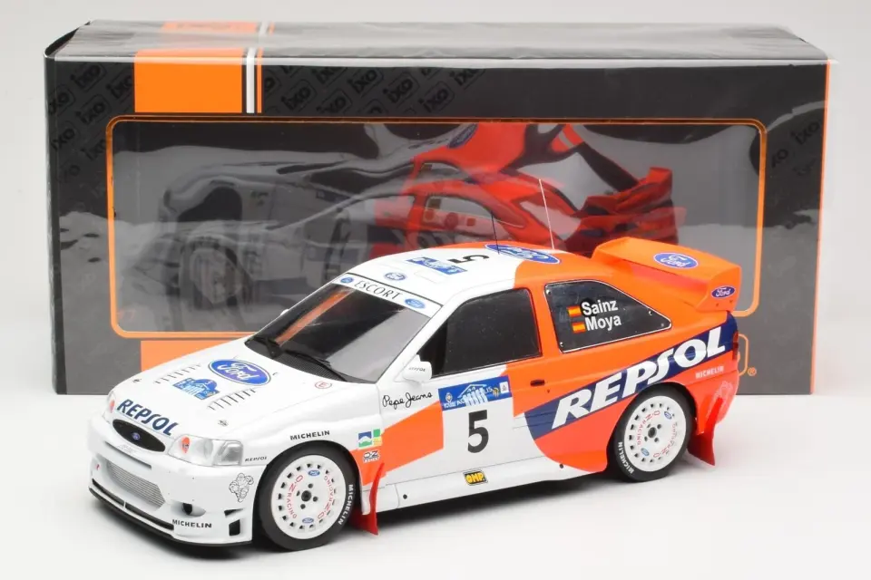 İXO FORD ESCORT WRC #5 C.SAINZ - L.MOLYA WINNER ACROPOLIS RALLY 1997 1:18