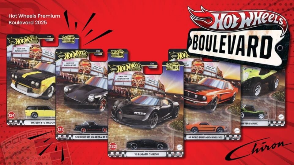 Hot Wheels Boulevard 2025 Set