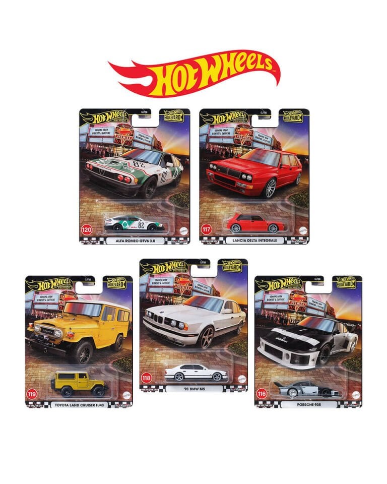 HOT WHEELS BOULEVARD PREMIUM SET 1:64