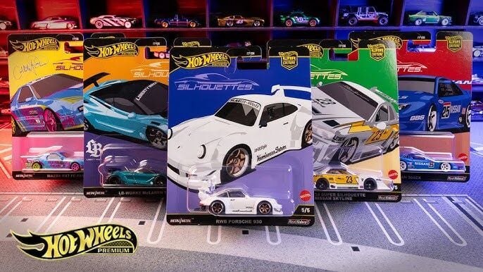 Hot Wheels Silhouettes Set