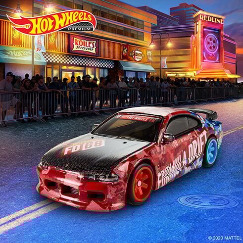 Hot Wheels Premium: Formula Drift Nissan Silvia (S15) Chase, Brand New