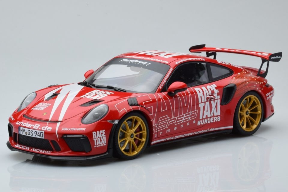 MINICHAMPS PORSCHE 991 GT3 RS RACE TAXI 2019 1:18 (155068227)