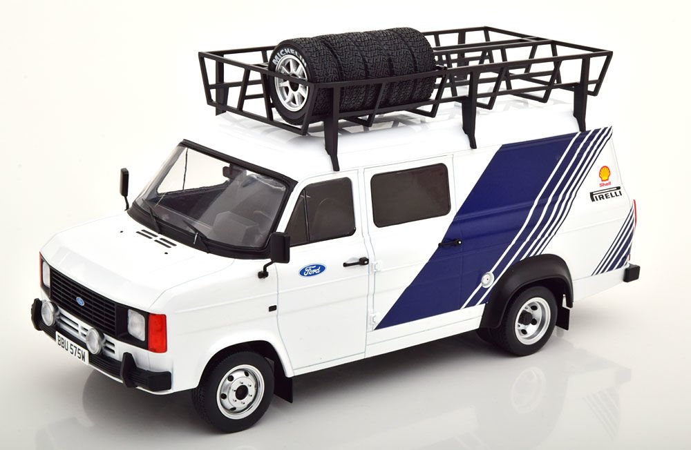 IXO MODELS FORD TRANSIT MKII TEAM FORD 1:18