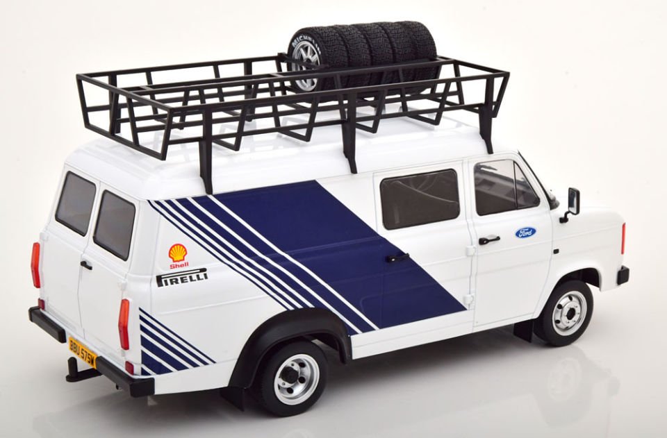 IXO MODELS FORD TRANSIT MKII TEAM FORD 1:18
