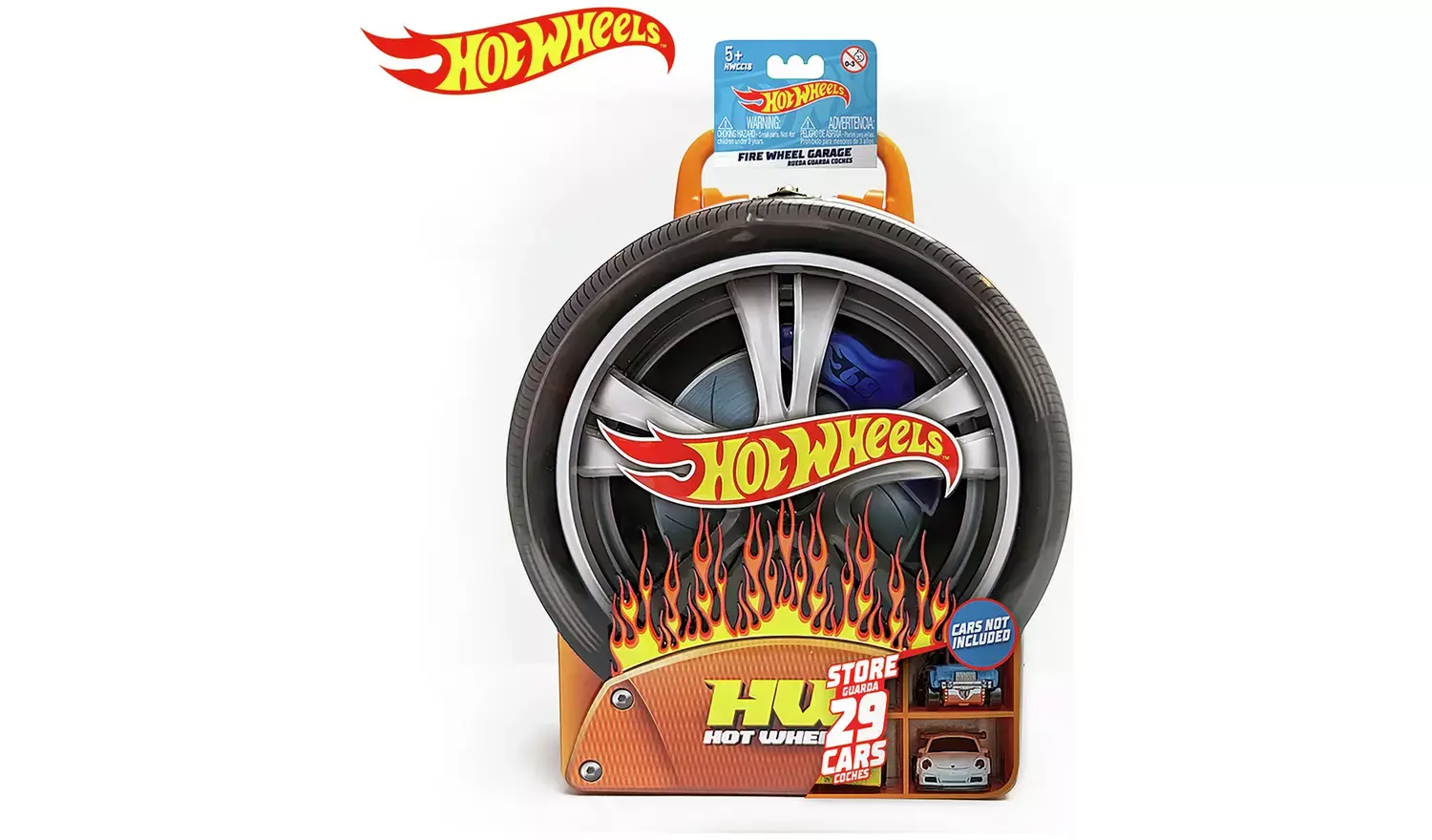 HOT WHEELS FIRE WHEEL GARAGE 29 ARAÇLI SAKLAMA KUTUSU 1:64