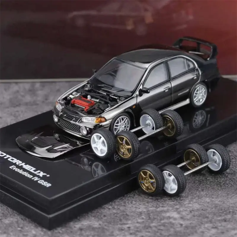 MOTORHELİX MITSUBISHI LANCER EVOLUTION IV GUNSHOT BLACK 1:64