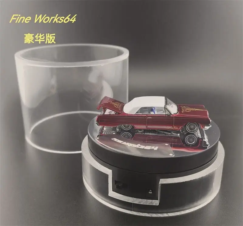 FINE WORKS64 CHEVROLET IMPALA LOWRIDER RED 1:64