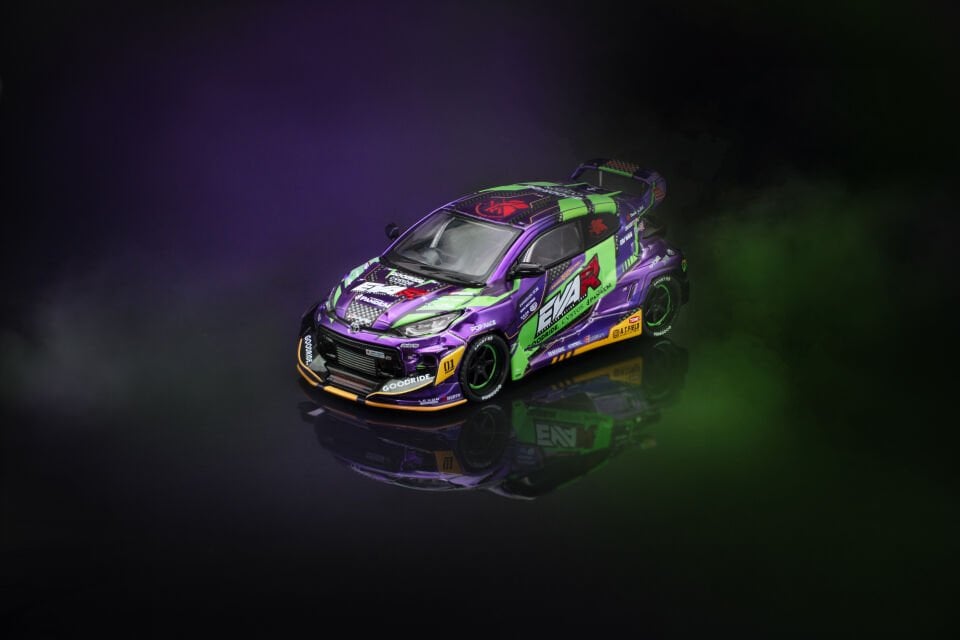 POP RACE EVA RT TEST TYPE-01 GOODRIDE GR YARIS 1:64