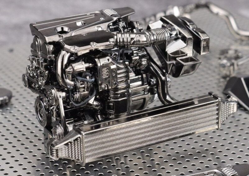 MOTORHELİX HONDA CIVIC TYPE R FL5 GUNSHOT BLACK 1:64