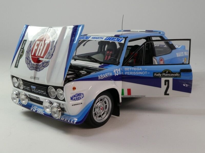 KYOSHO 1/18 fiat 131 abarth 1981 piancavallo rally