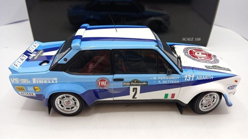 KYOSHO 1/18 fiat 131 abarth 1981 piancavallo rally