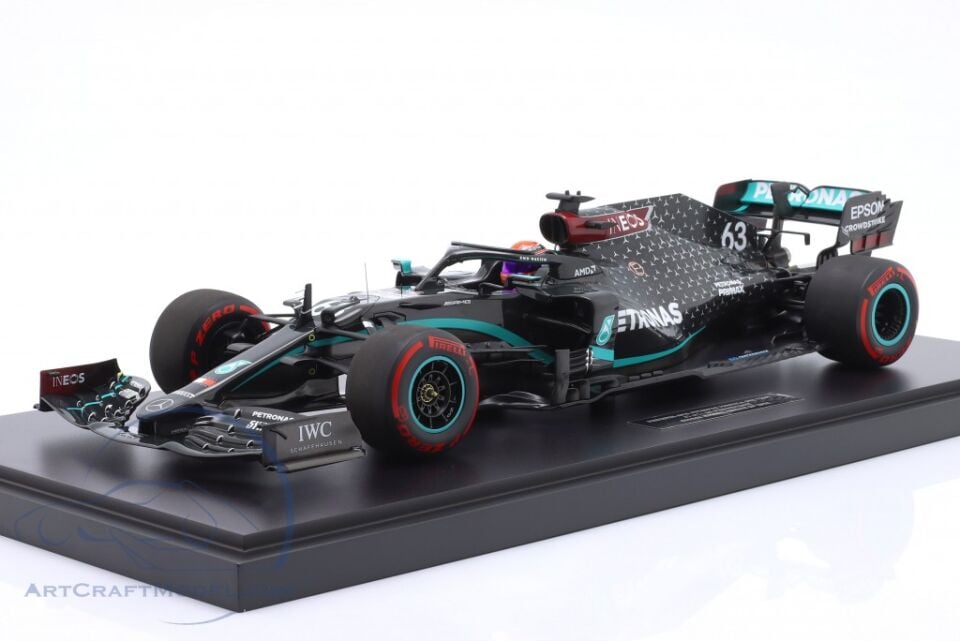 Minichamps 1:12 Mercedes-AMG F1 W11 #63 Sakhir GP  Formula 1 2020 (LIMITED 111)