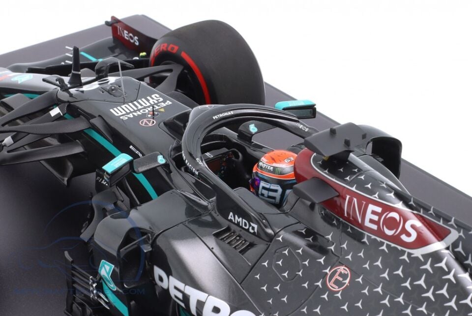 Minichamps 1:12 Mercedes-AMG F1 W11 #63 Sakhir GP  Formula 1 2020 (LIMITED 111)