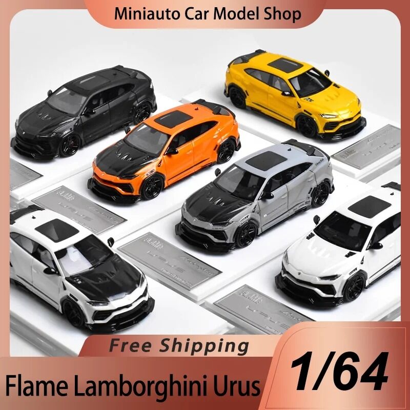 FLAME LAMBORGHINI URUS LB WORKS WHITE 1:64