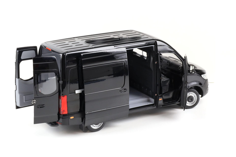 NOREV MERCEDES-BENZ SPRINTER 2018 BLACK 1:18