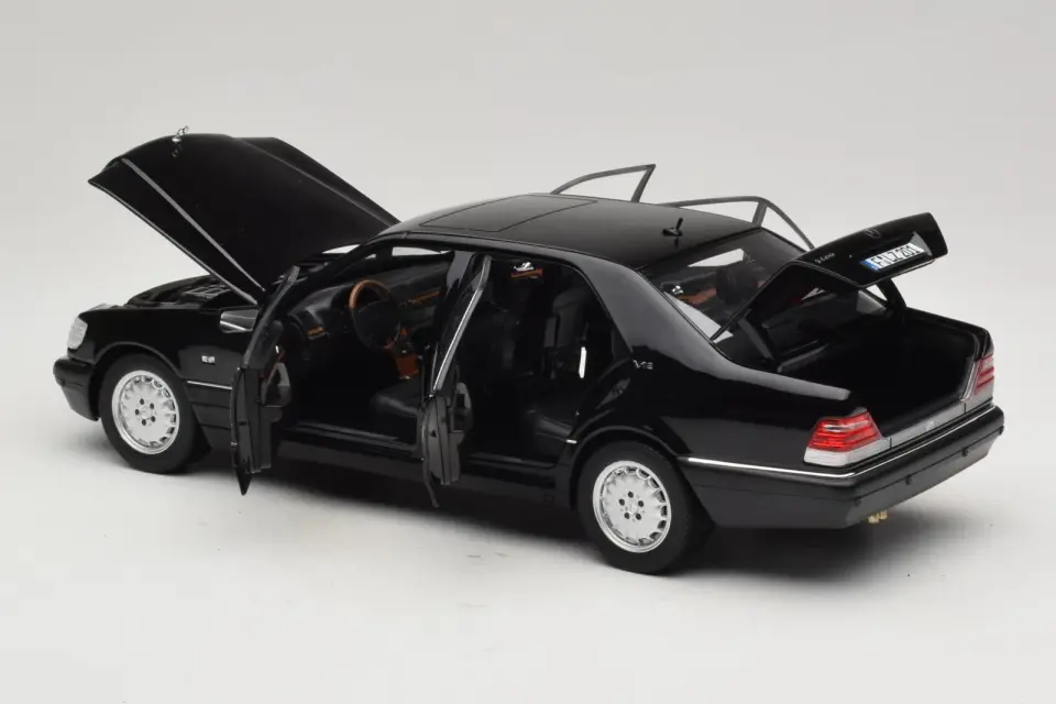 NOREV MERCEDES-BENZ S600 W140 BLACK 1:18