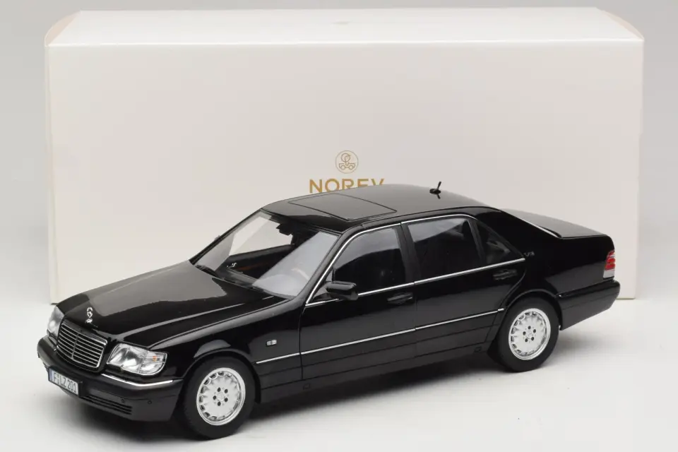 NOREV MERCEDES-BENZ S600 W140 BLACK 1:18