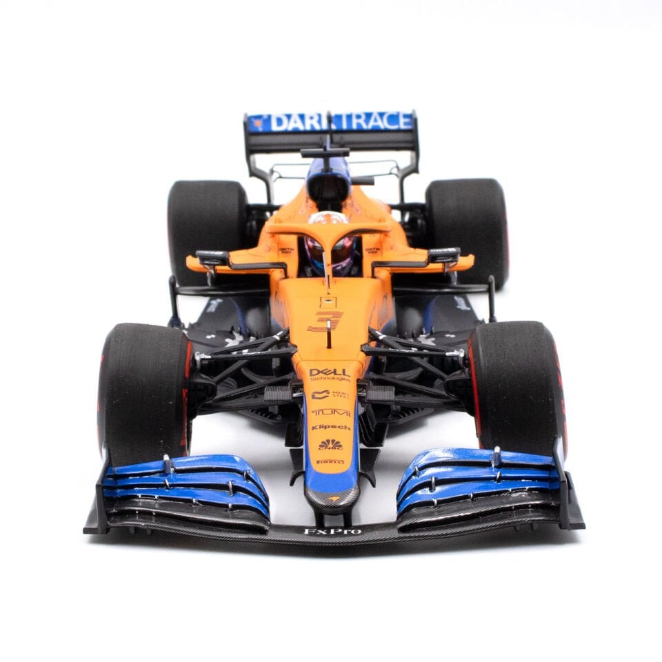 Minichamps 1:18 Daniel Ricciardo McLaren MCL35M Gulf #3 Monaco GP formula 1 2021