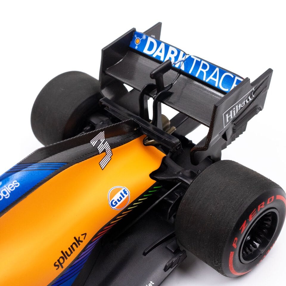 Minichamps 1:18 Daniel Ricciardo McLaren MCL35M Gulf #3 Monaco GP formula 1 2021
