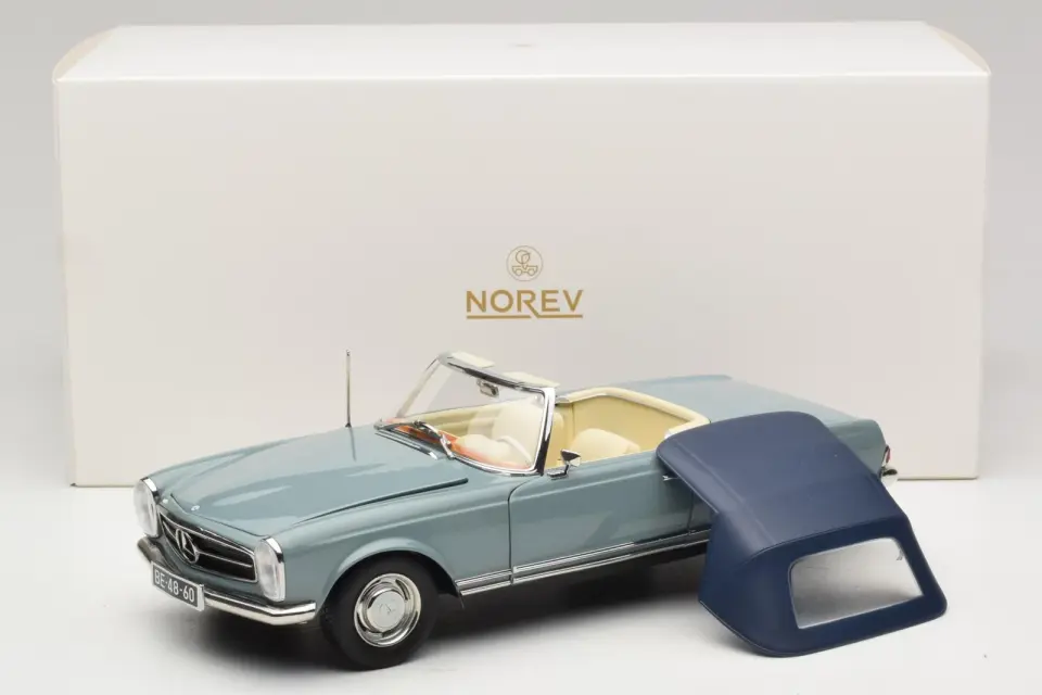 NOREV MERCEDES-BENZ 230SL W113 HORIZON BLUE 1:18
