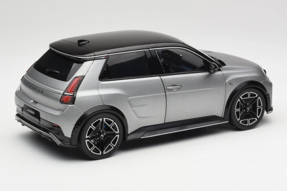 NOREV RENAULT ALPINE A290 MAT TORNADE GREY 1:18 (185451)