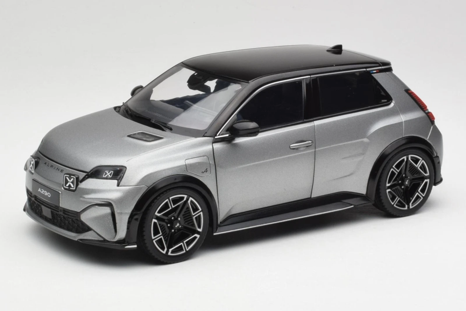 NOREV RENAULT ALPINE A290 MAT TORNADE GREY 1:18 (185451)