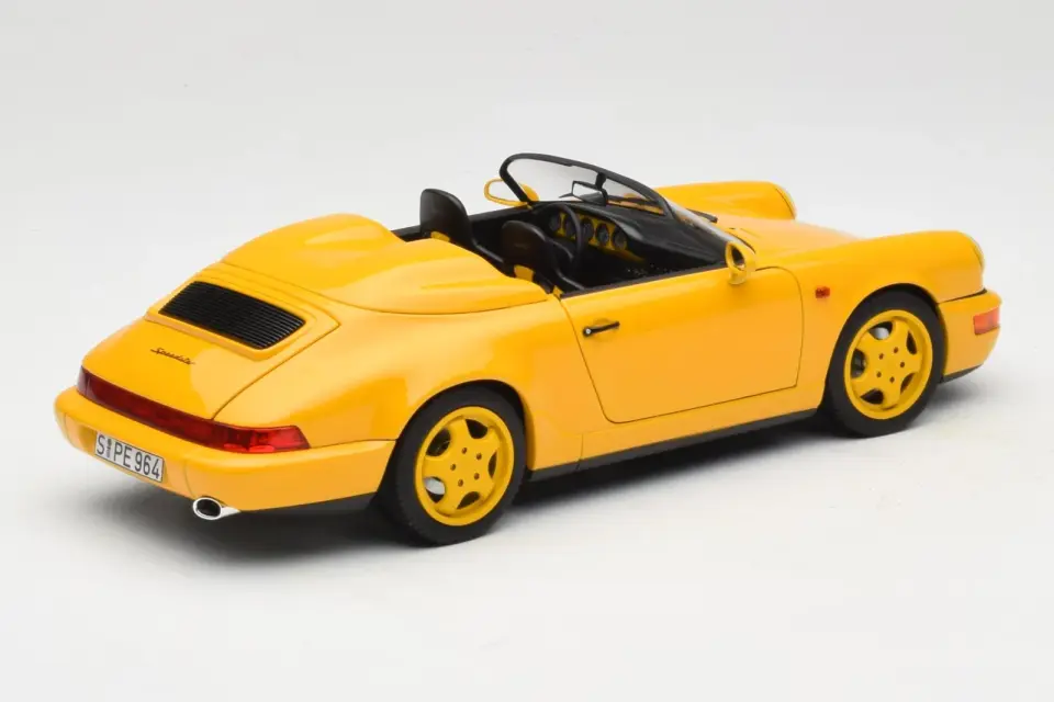 NOREV PORSCHE 911 SPEEDSTER SPEED YELLOW 1:18
