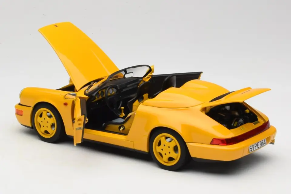 NOREV PORSCHE 911 SPEEDSTER SPEED YELLOW 1:18
