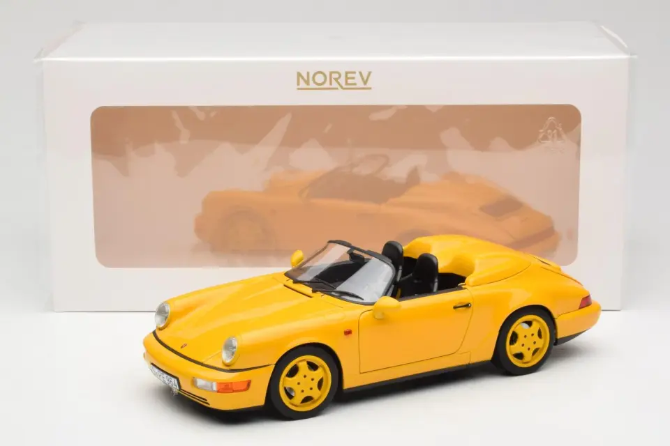NOREV PORSCHE 911 SPEEDSTER SPEED YELLOW 1:18