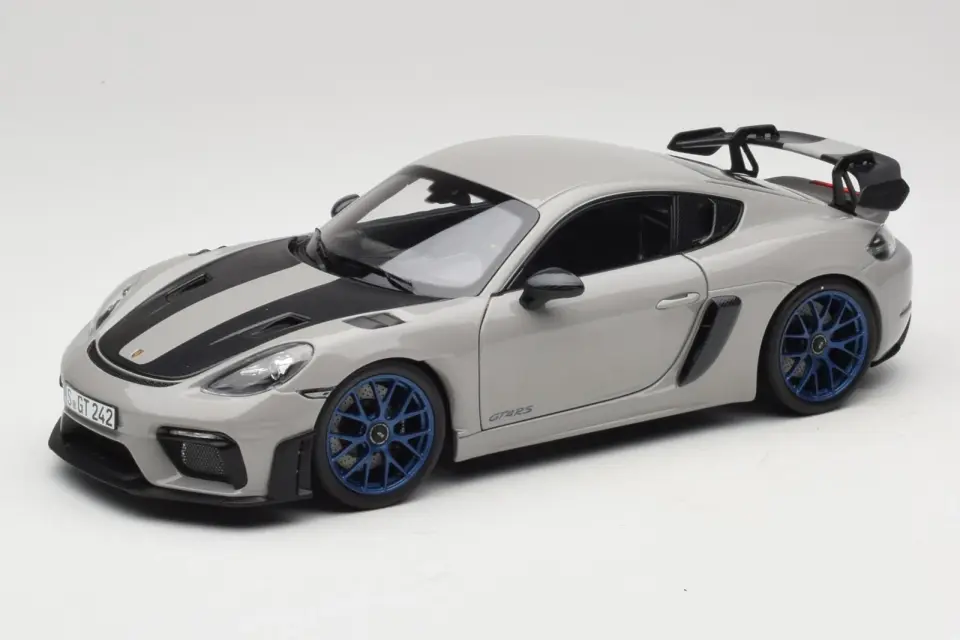 NOREV PORSCHE 718 CAYMAN GT4 RS WEISSACH PACK 1:18