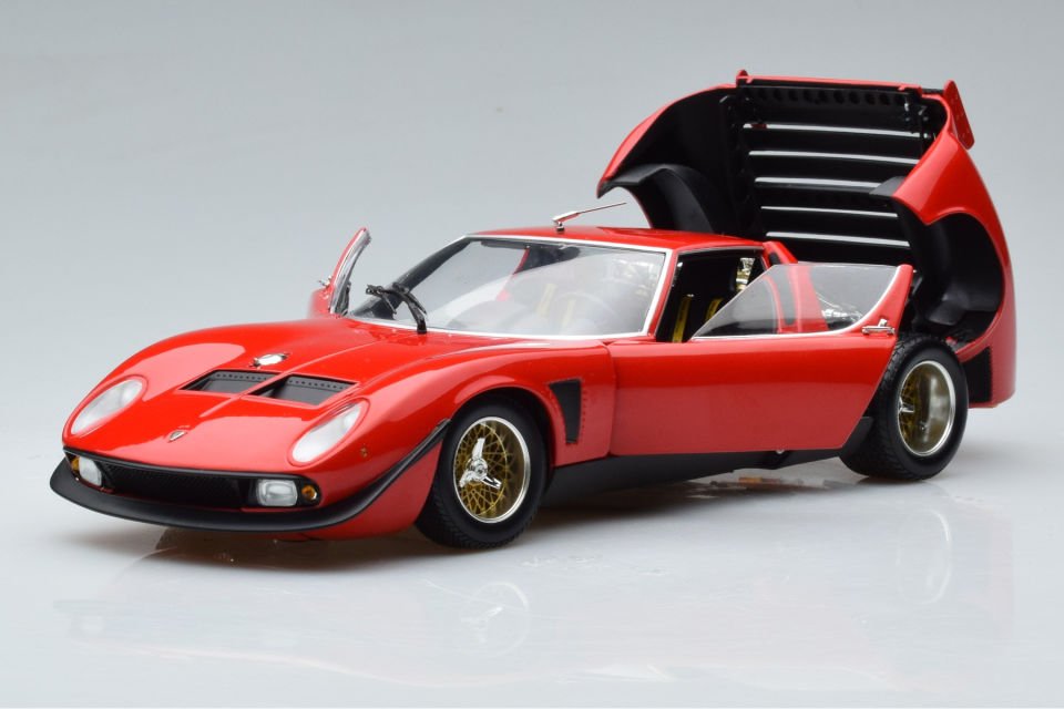 KYOSHO LAMBORGHINI MIURA SVR 1970 1:18 (08319RBK)