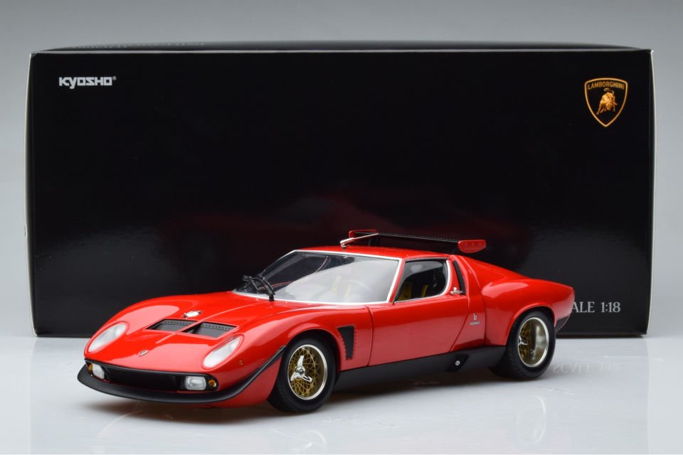KYOSHO LAMBORGHINI MIURA SVR 1970 1:18 (08319RBK)