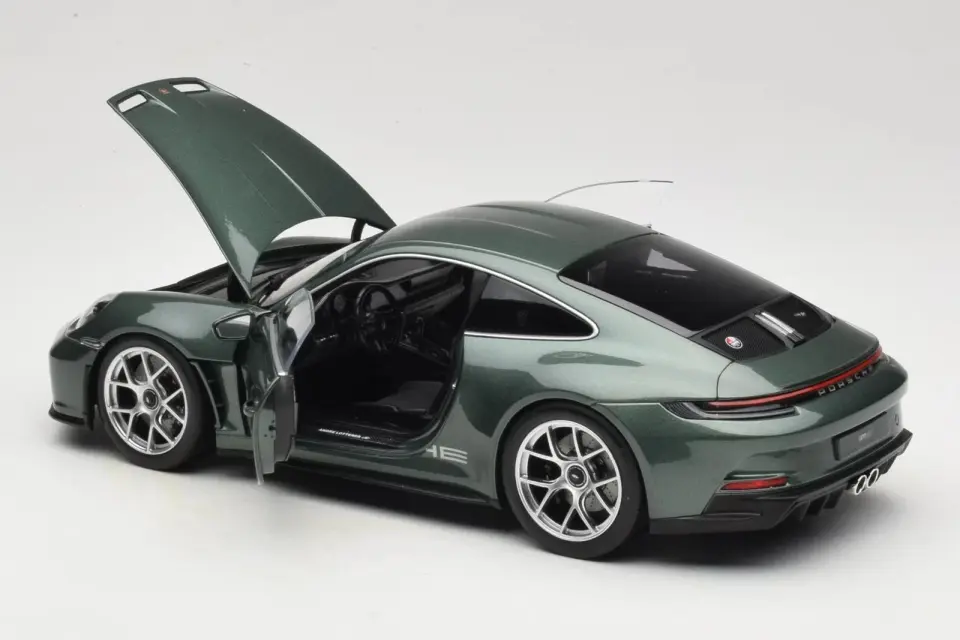 NOREV PORSCHE 911 S/T MALACHITE GREEN METALLIC 1:18