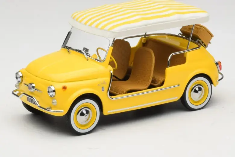 NOREV FİAT 500 JOLLY 1965 YELLOW 1:18 (187790)