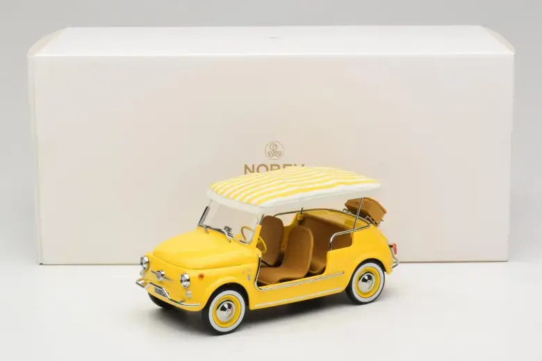 NOREV FİAT 500 JOLLY 1965 YELLOW 1:18 (187790)
