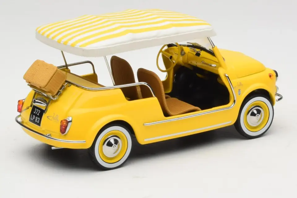 NOREV FİAT 500 JOLLY 1965 YELLOW 1:18 (187790)
