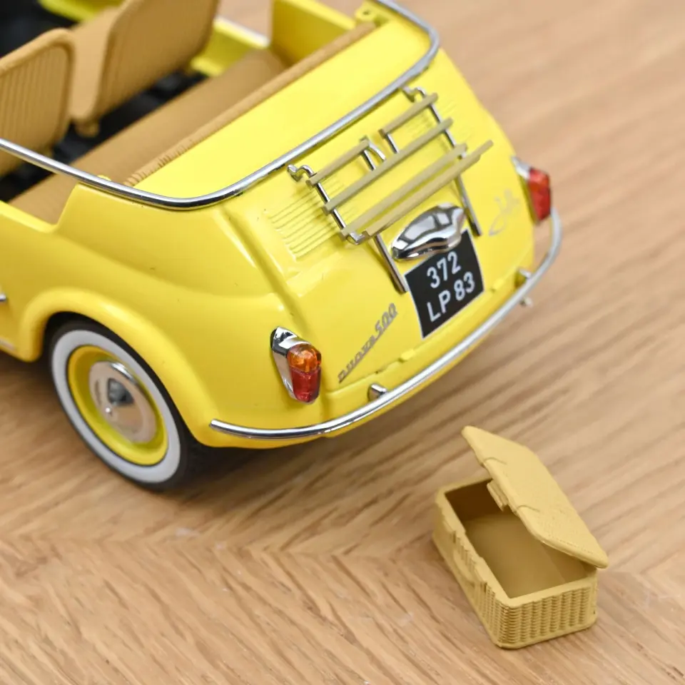 NOREV FİAT 500 JOLLY 1965 YELLOW 1:18 (187790)