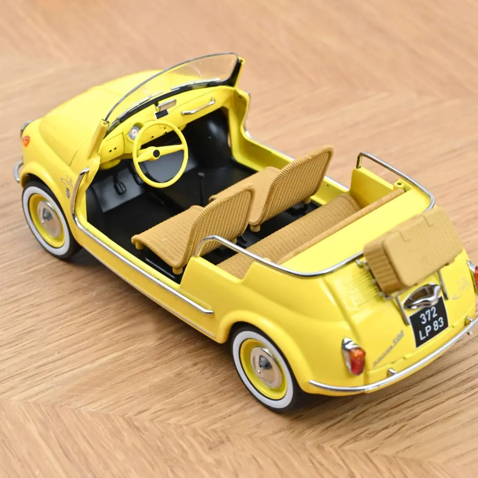 NOREV FİAT 500 JOLLY 1965 YELLOW 1:18 (187790)