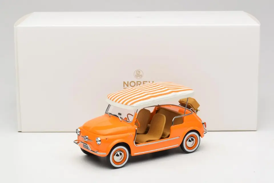 NOREV FİAT 500 JOLLY 1965 ORANGE 1:18 (187791)