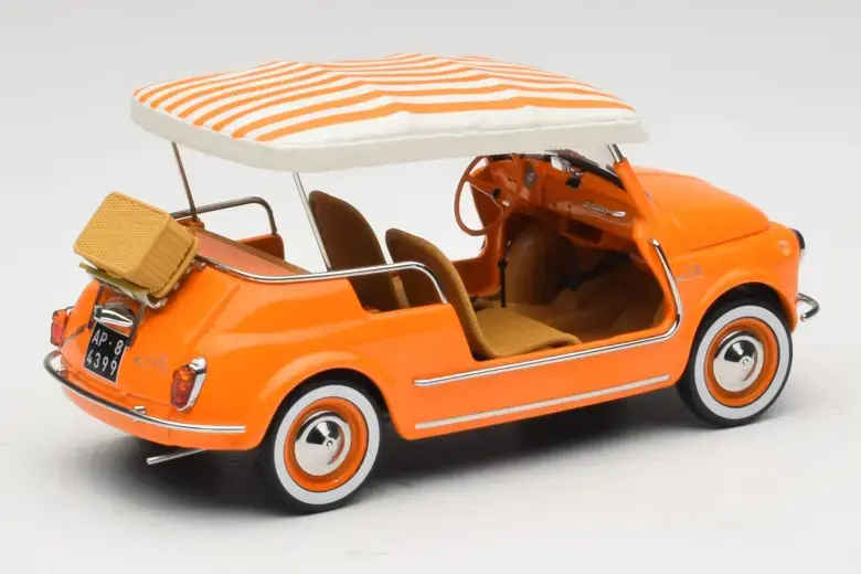 NOREV FİAT 500 JOLLY 1965 ORANGE 1:18 (187791)