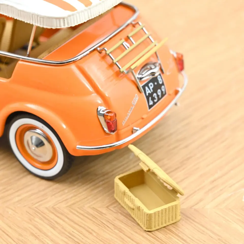 NOREV FİAT 500 JOLLY 1965 ORANGE 1:18 (187791)